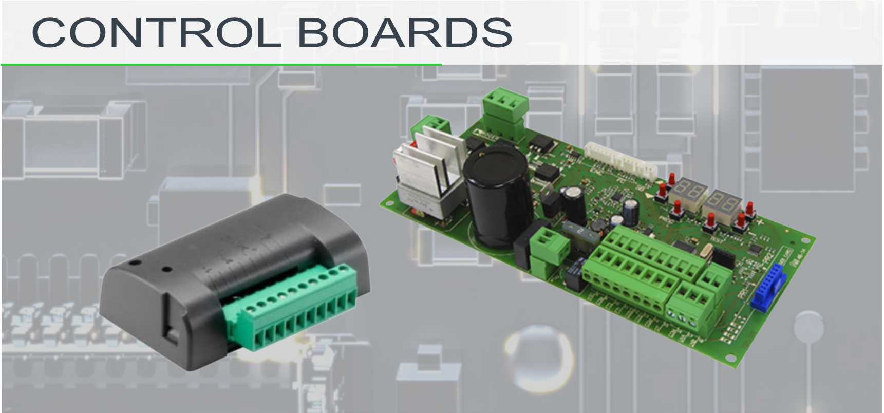 Control Boards - Gate Control Board - Electric Gates Shop