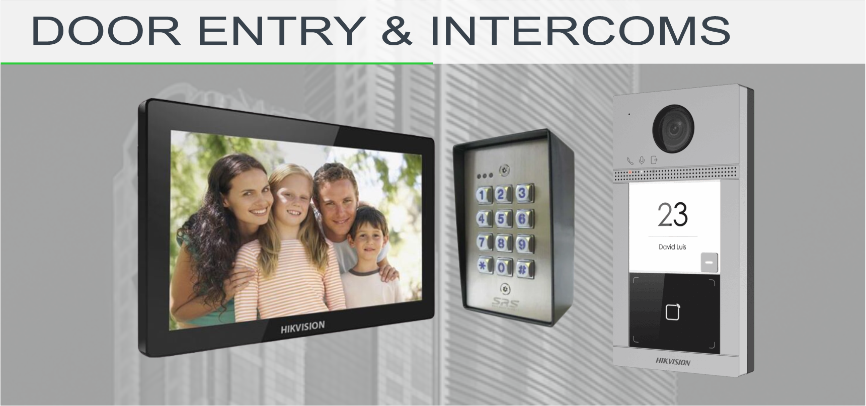 Door Entry And Intercoms - Gate Intercom - Electric Gates Shop