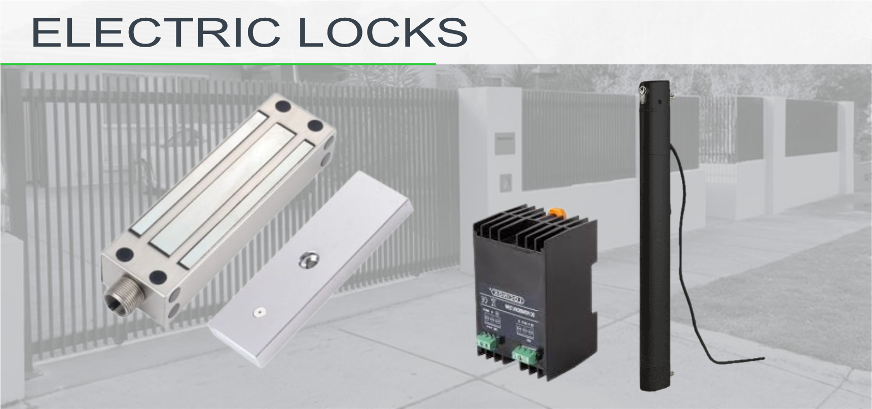 Electric Locks - Locinox ElectraDrop Bolt - Electric Gates Shop