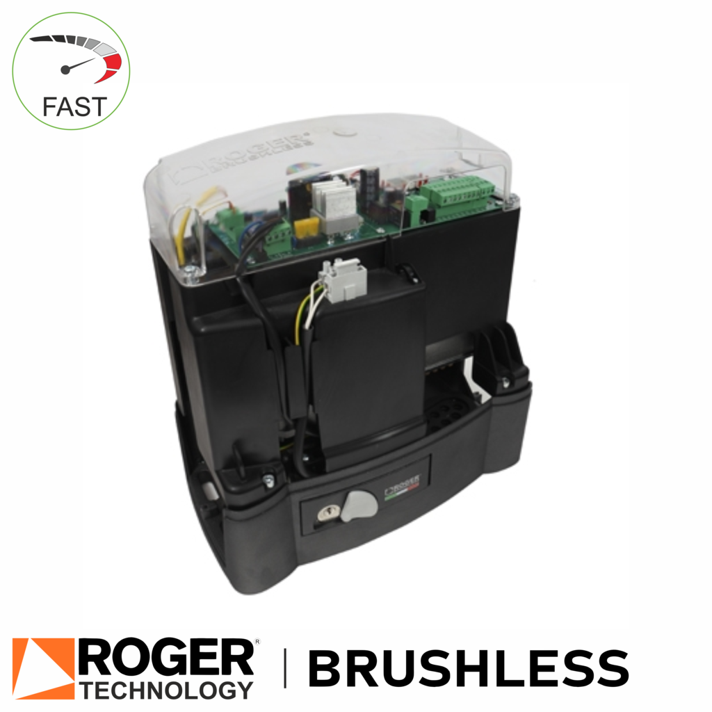 Roger Technology BG30/1804/HS Gate Motor open lid