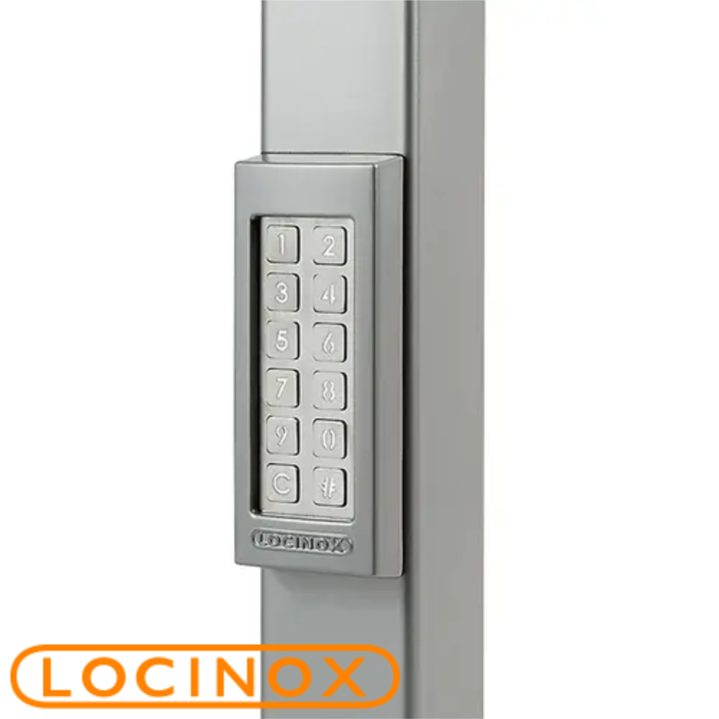 Locinox Slimstone-2 Zilv Keypad
