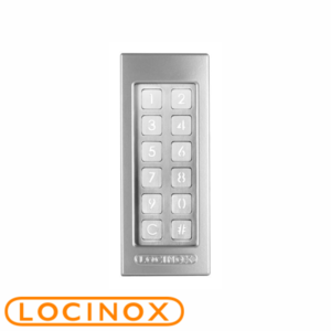 Locinox Slimstone-2 Zilv Keypad